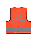 Пользовательские жилеты Hi-Vis School Orange Reflective Kids Safety